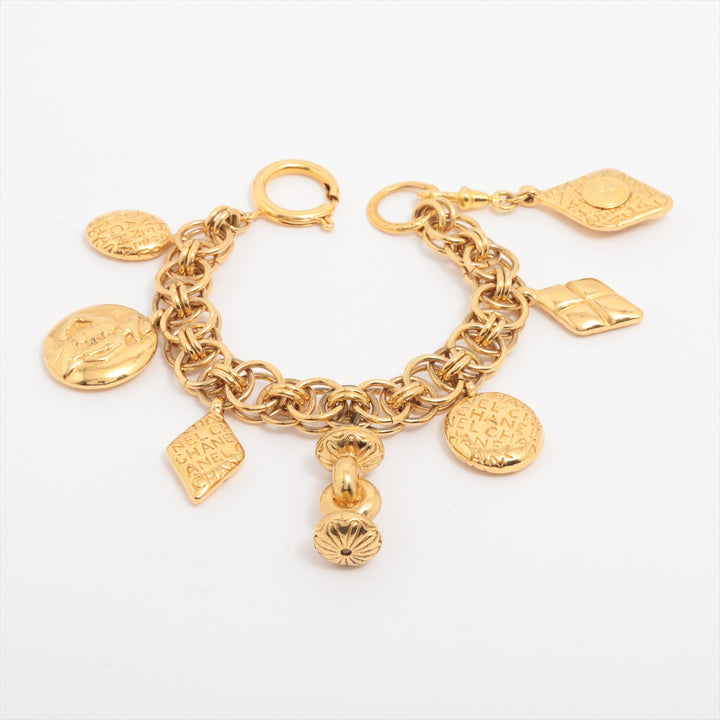 シャネル アイコン ブレスレット GP ゴールド