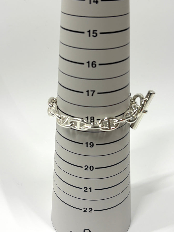 HERMES エルメス シェーヌダンクル ブレスレット MM17コマ