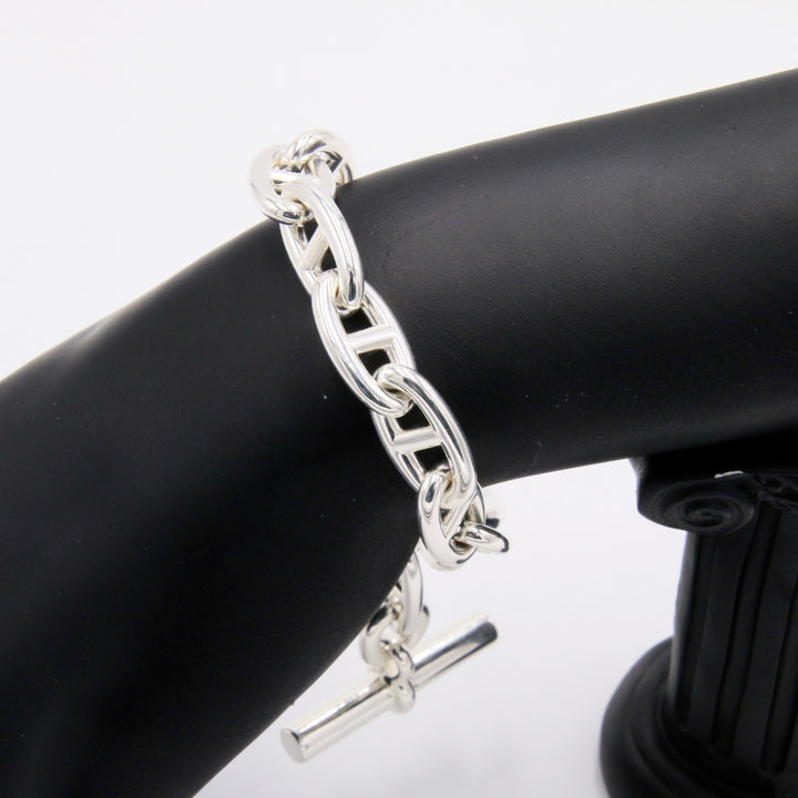 エルメス HERMES シェーヌダンクル ブレスレット GM13コマ