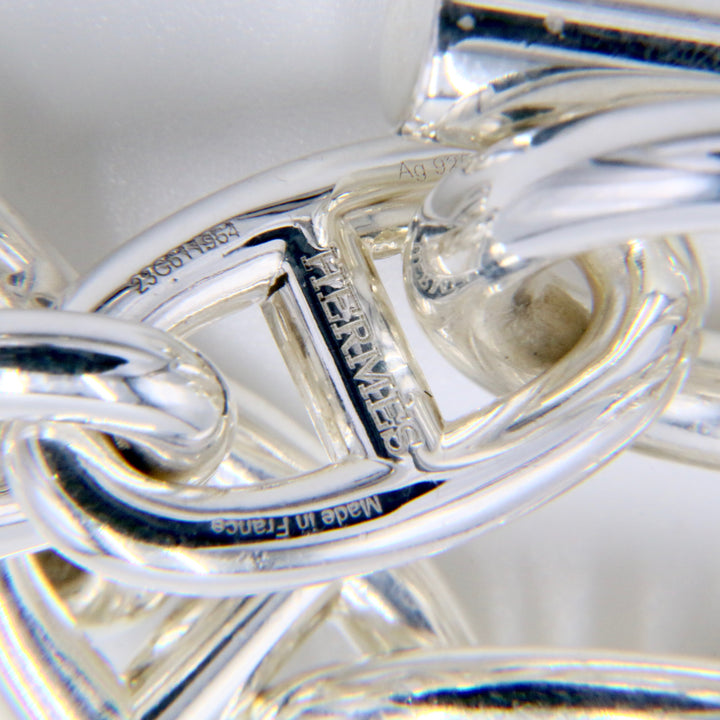 エルメス HERMES シェーヌダンクル ブレスレット GM13コマ