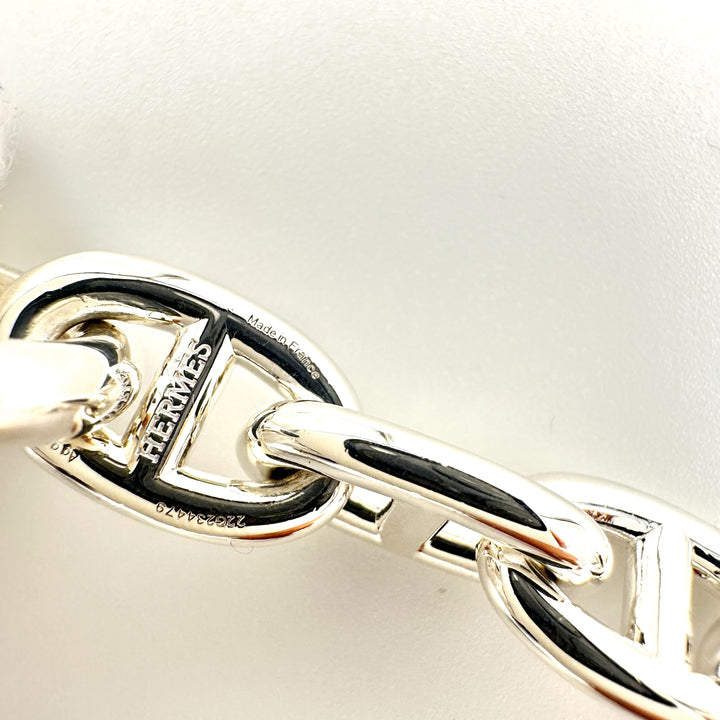 エルメス HERMES シェーヌダンクル ブレスレット MM17コマ