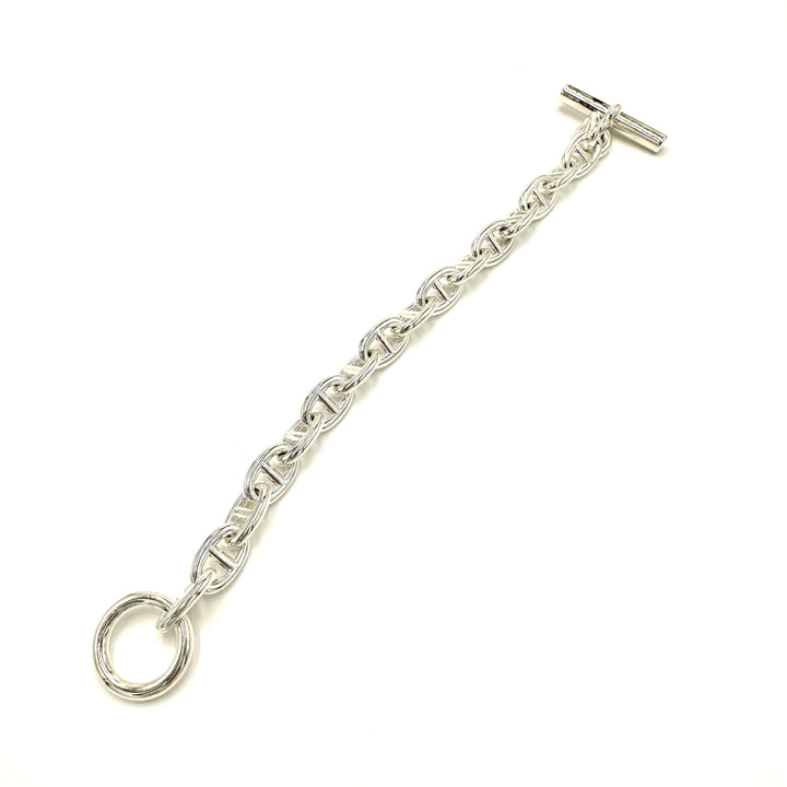 エルメス HERMES シェーヌダンクル ブレスレット MM17コマ