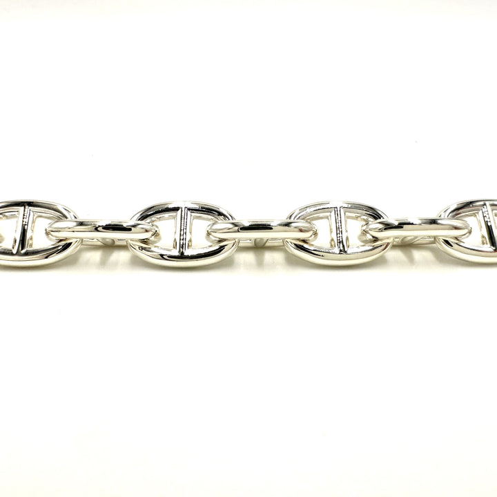 エルメス HERMES シェーヌダンクル ブレスレット MM17コマ