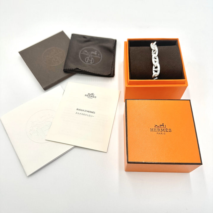 エルメス HERMES シェーヌダンクル ブレスレット GM12コマ