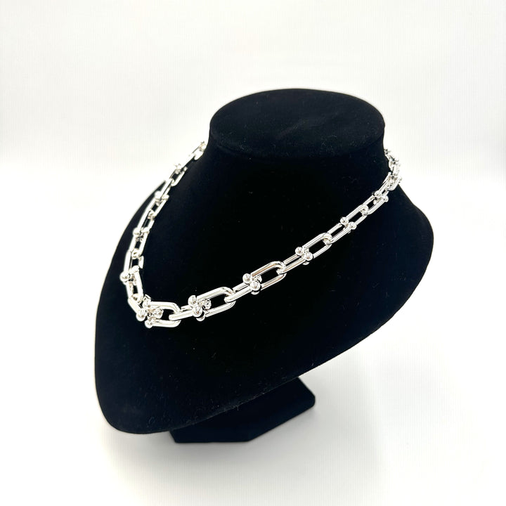 ティファニー ハードウェア グラジュエイテッドリンク ネックレス