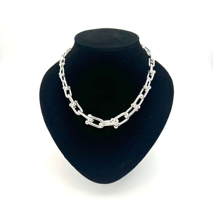 ティファニー ハードウェア グラジュエイテッドリンク ネックレス