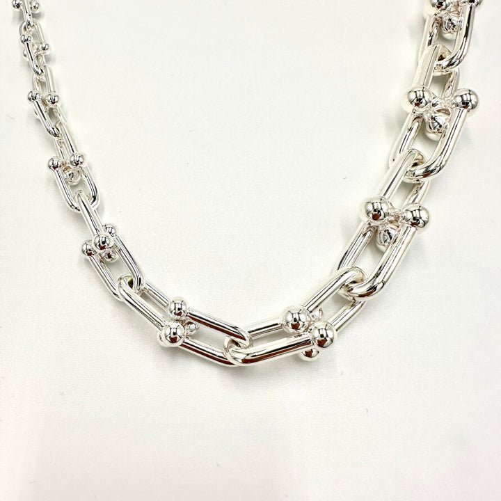 ティファニー ハードウェア グラジュエイテッドリンク ネックレス