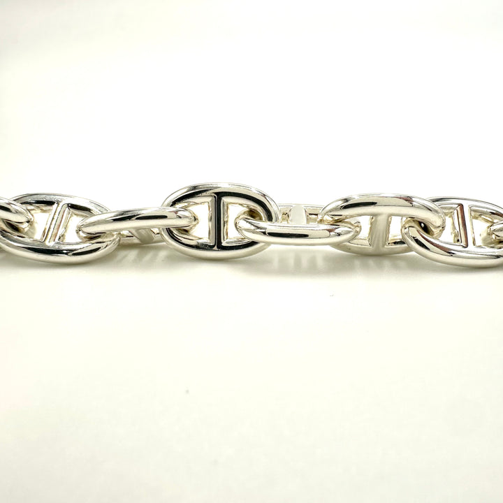 エルメス HERMES シェーヌダンクル ブレスレット MM14コマ