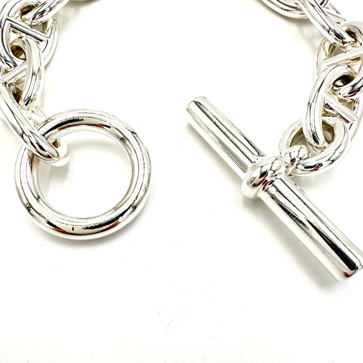 エルメス HERMES シェーヌダンクル ブレスレット TGM12コマ