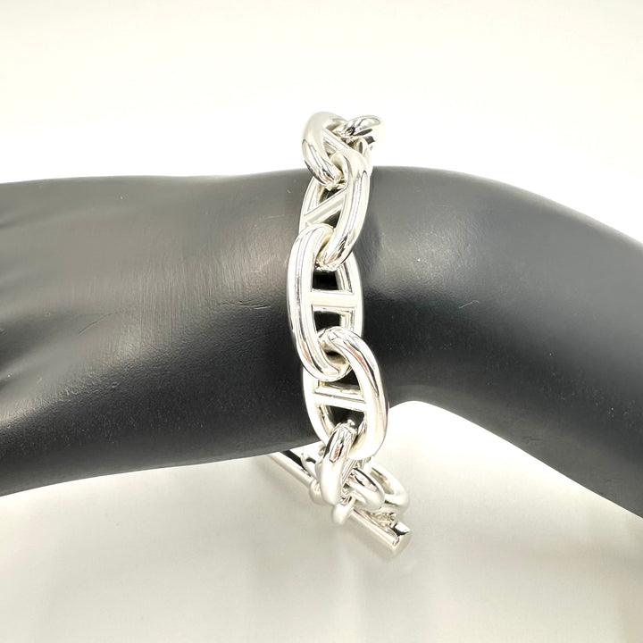 エルメス HERMES シェーヌダンクル ブレスレット TGM12コマ