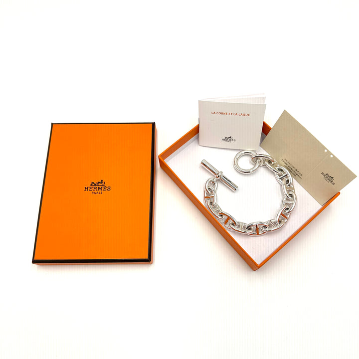 エルメス HERMES シェーヌダンクル ブレスレット TGM12コマ