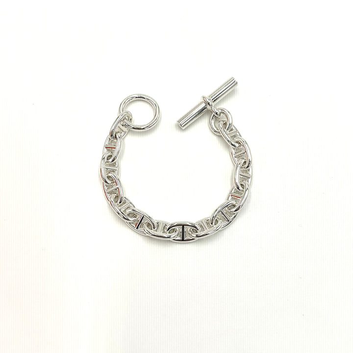 エルメス HERMES シェーヌダンクル ブレスレット MM14コマ