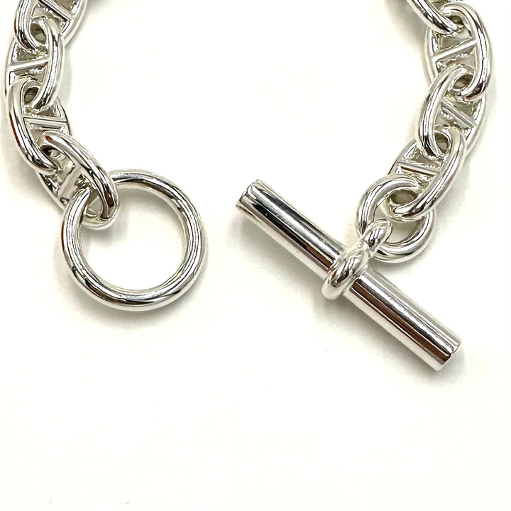 エルメス HERMES シェーヌダンクル ブレスレット MM14コマ