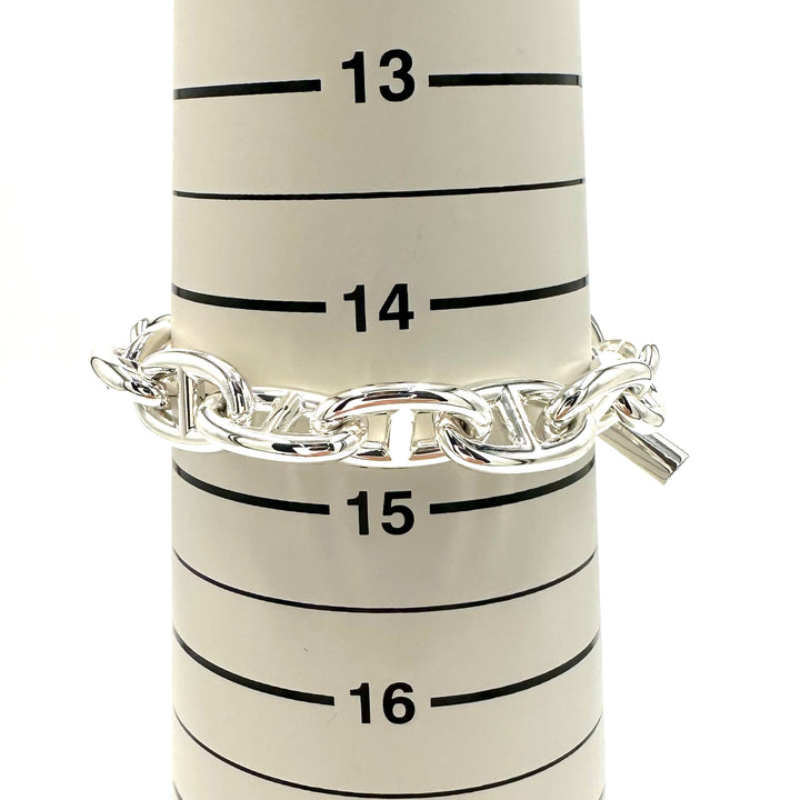 エルメス HERMES シェーヌダンクル ブレスレット MM14コマ