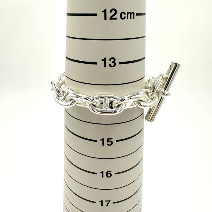 エルメス HERMES シェーヌダンクル ブレスレット MM13コマ