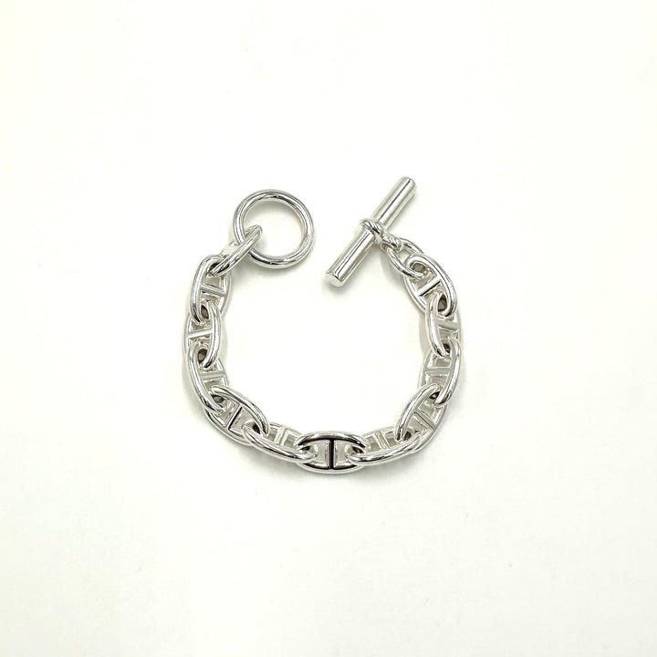 エルメス HERMES シェーヌダンクル ブレスレット GM12コマ