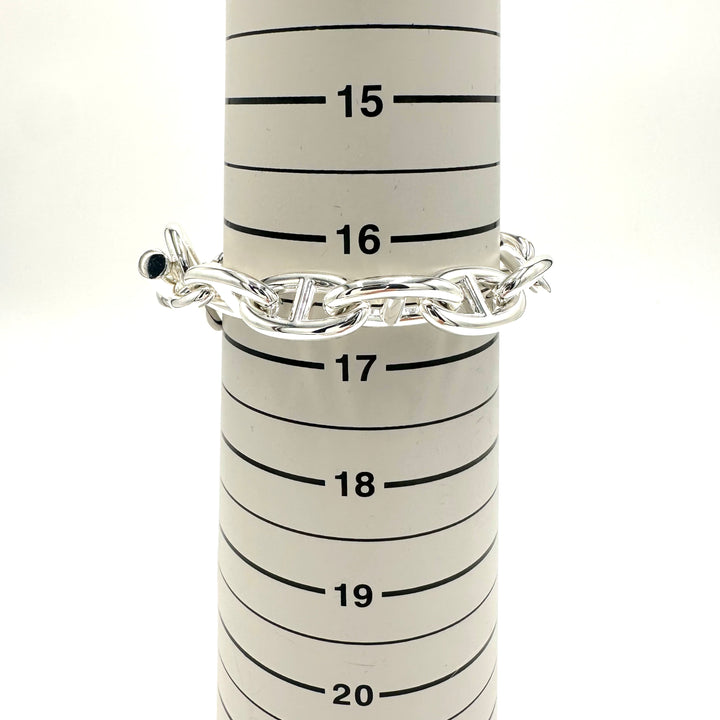 HERMES エルメス シェーヌダンクル ブレスレット GM 12コマ