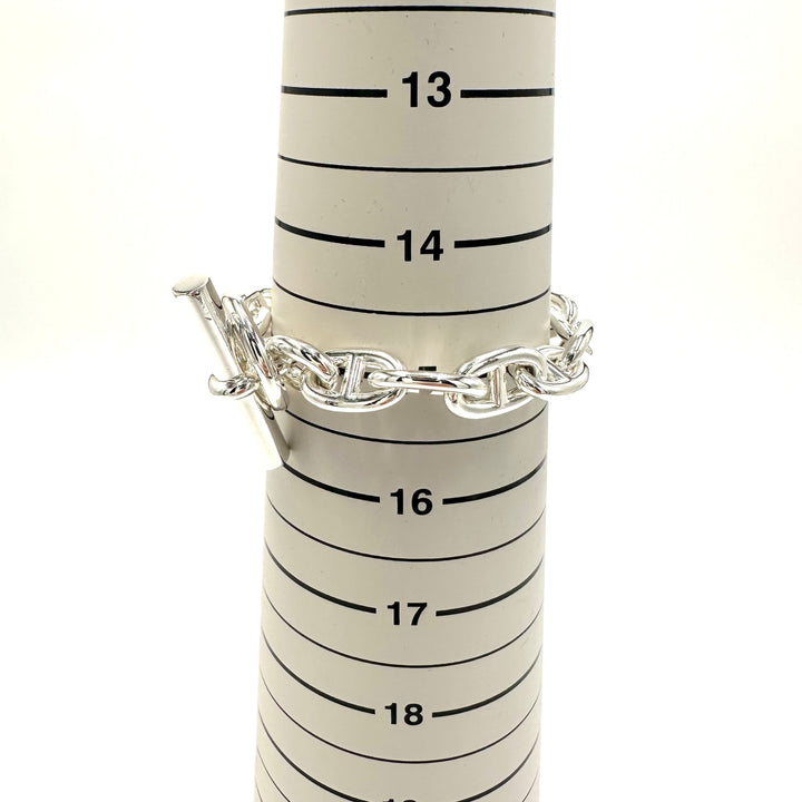 HERMES エルメス シェーヌダンクル ブレスレット MM 14コマ