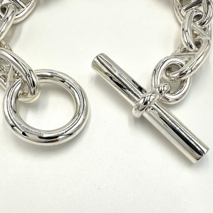 エルメス シェーヌダンクル ブレスレット TGM12コマ