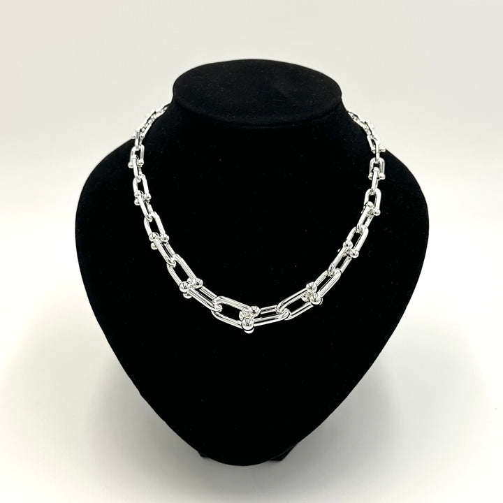 Tiffany & Co. ティファニー ハードウェア グラジュエイテッドリンク ネックレス