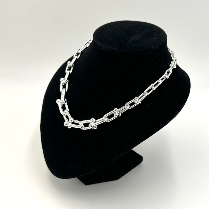 Tiffany & Co. ティファニー ハードウェア グラジュエイテッドリンク ネックレス