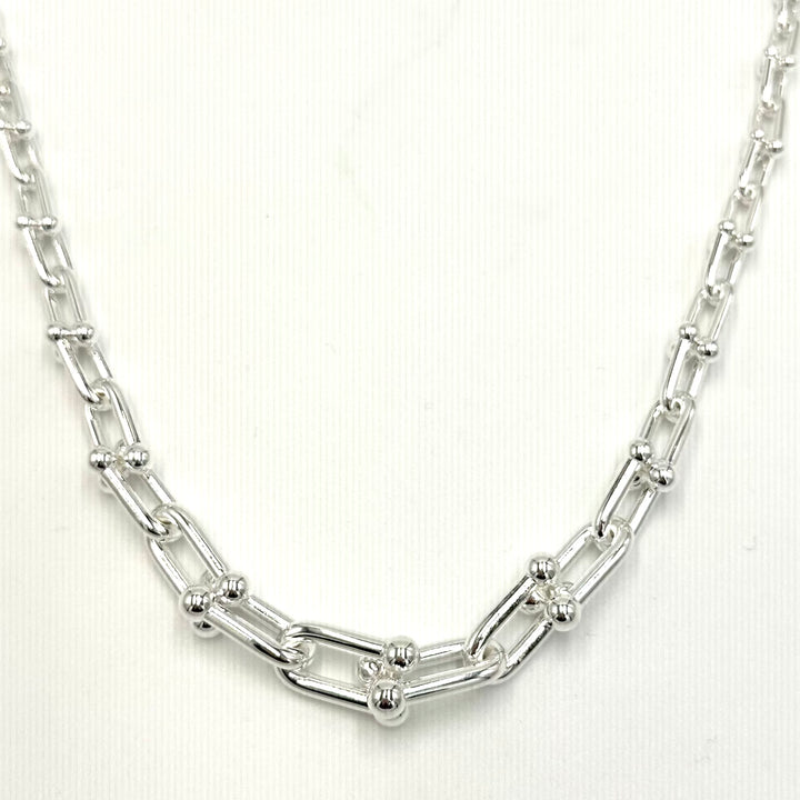 Tiffany & Co. ティファニー ハードウェア グラジュエイテッドリンク ネックレス