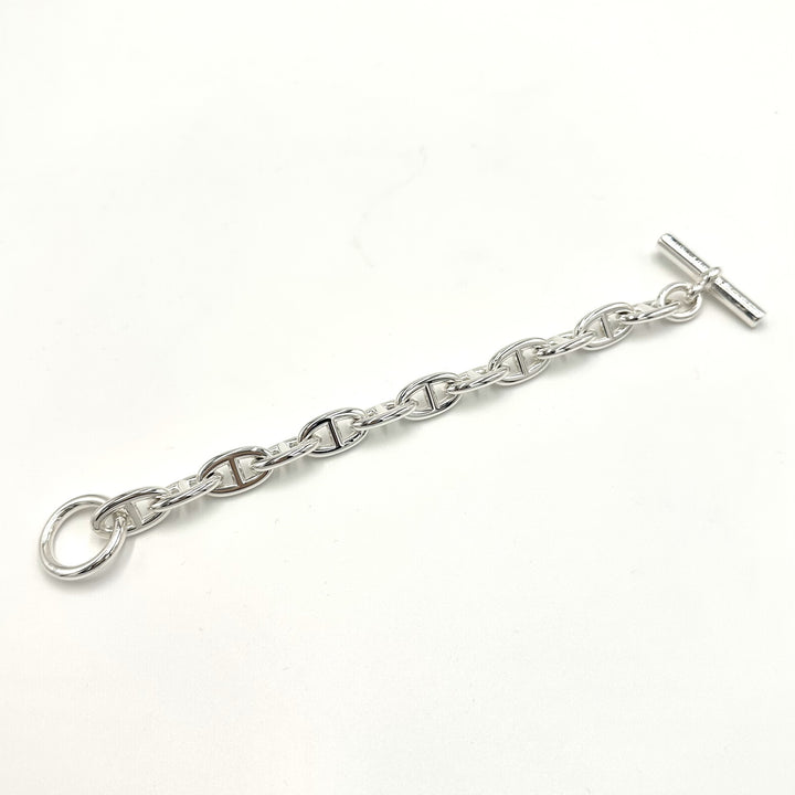 エルメス シェーヌダンクル ブレスレット GM12コマ 鑑定書付き