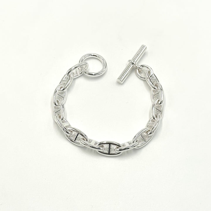 エルメス シェーヌダンクル  GM14コマ ブレスレット