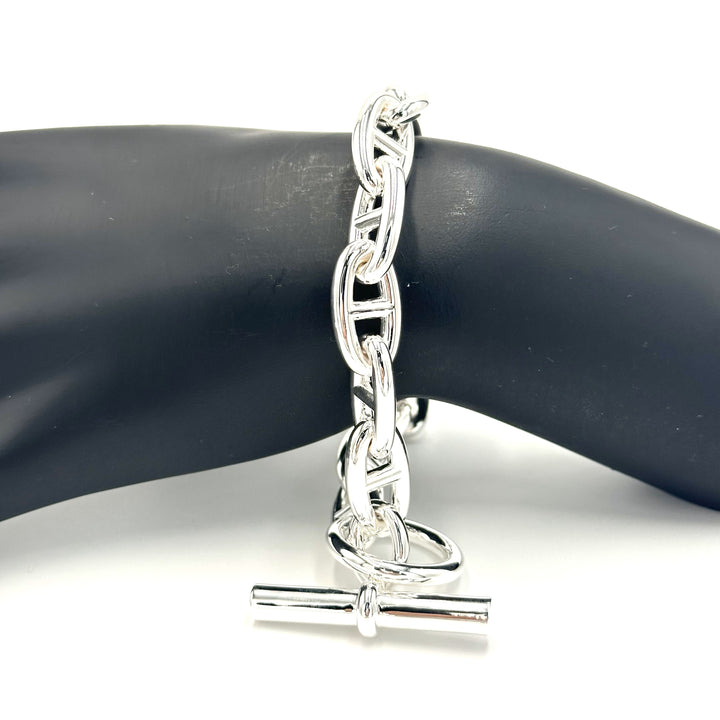 エルメス シェーヌダンクル  GM14コマ ブレスレット