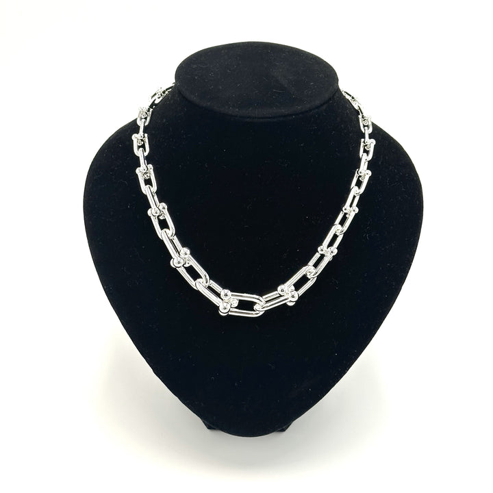 Tiffany & Co. ティファニー ハードウェア グラジュエイテッドリンク ネックレス