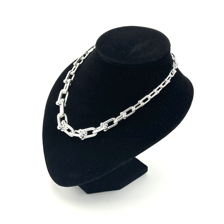 Tiffany & Co. ティファニー ハードウェア グラジュエイテッドリンク ネックレス