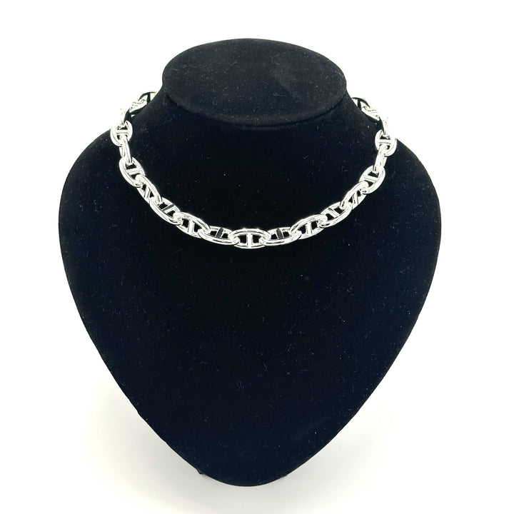 HERMES エルメス シェーヌダンクル ネックレス GM29コマ