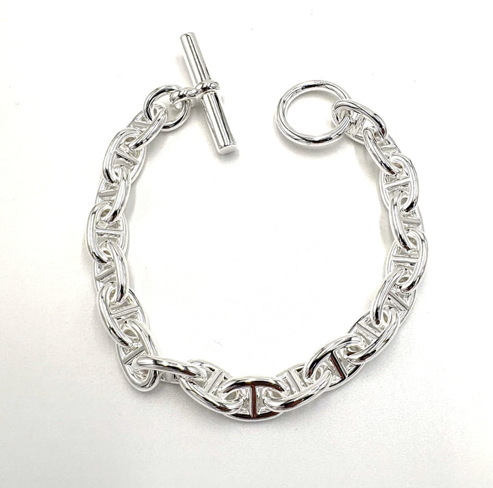 HERMES エルメス シェーヌダンクル PM19コマ ブレスレット