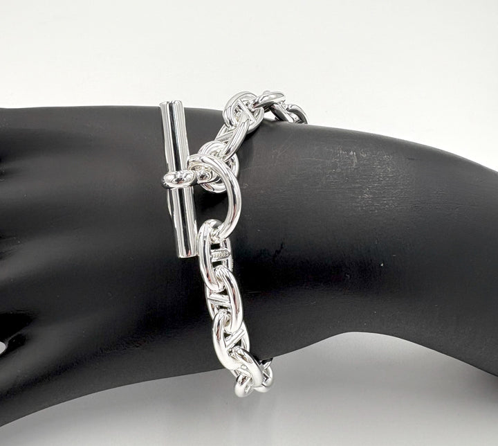 HERMES エルメス シェーヌダンクル PM19コマ ブレスレット