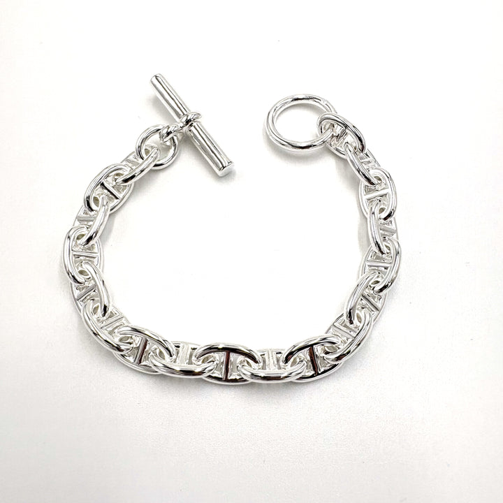 HERMES エルメス シェーヌダンクル PM18コマ ブレスレット