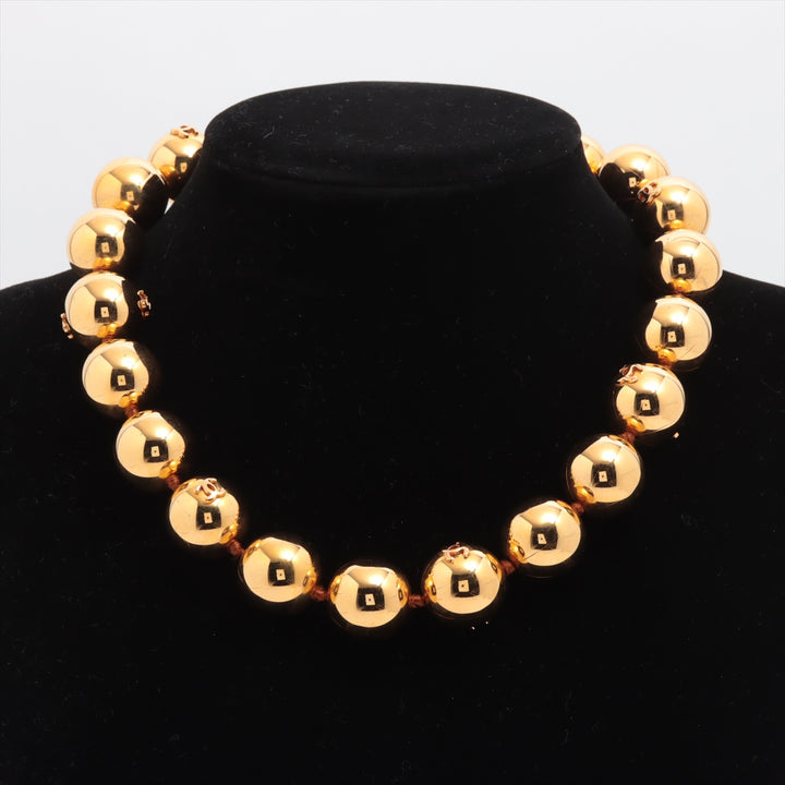 【レア】シャネル CHANEL ココマーク ネックレス GP ゴールド