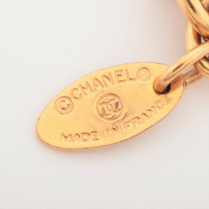 シャネル ココマーク マトラッセ 3856 ネックレス GP ゴールド