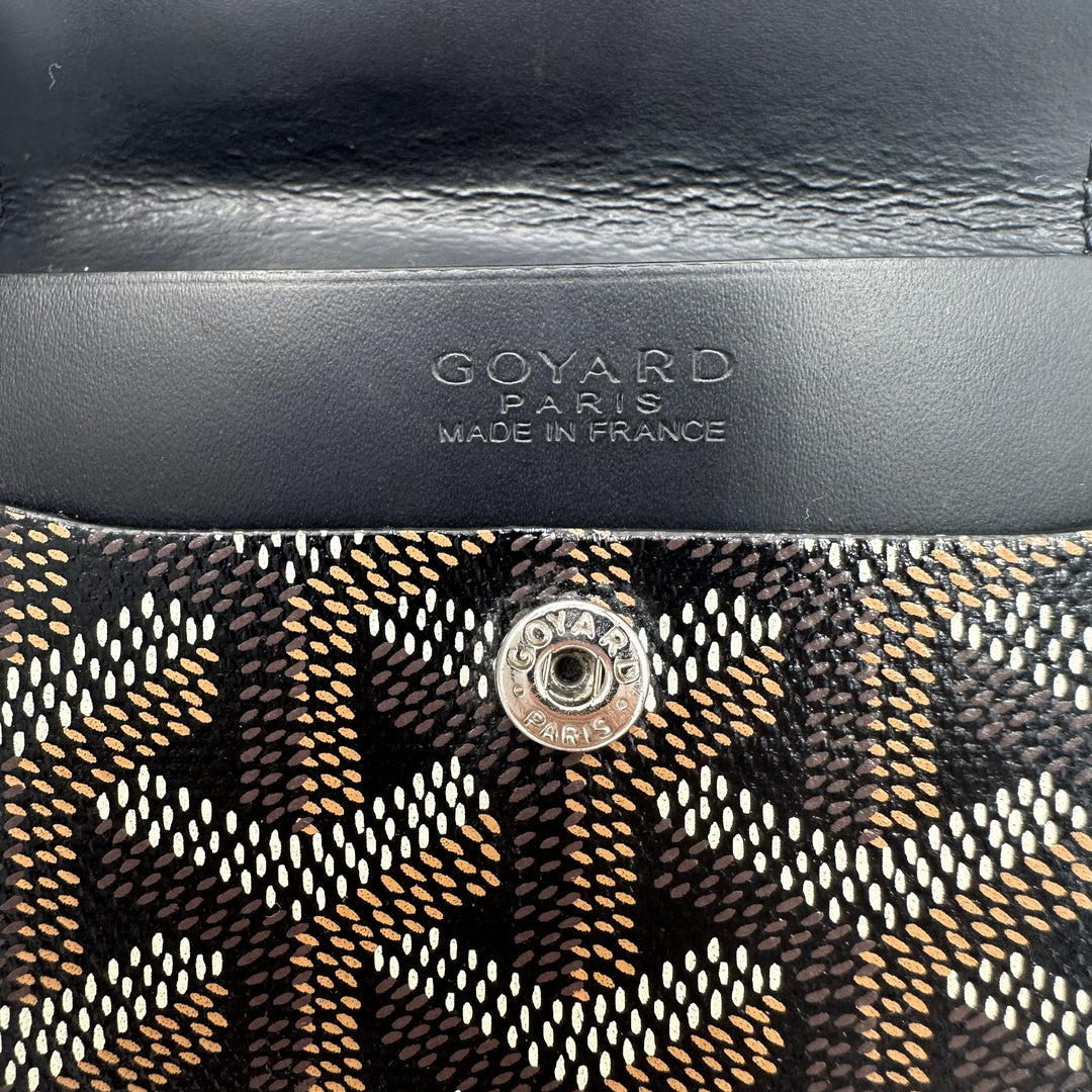 【ほぼ未使用】ゴヤール GOYARD マリニーウォレット レザー コインケース ブラック