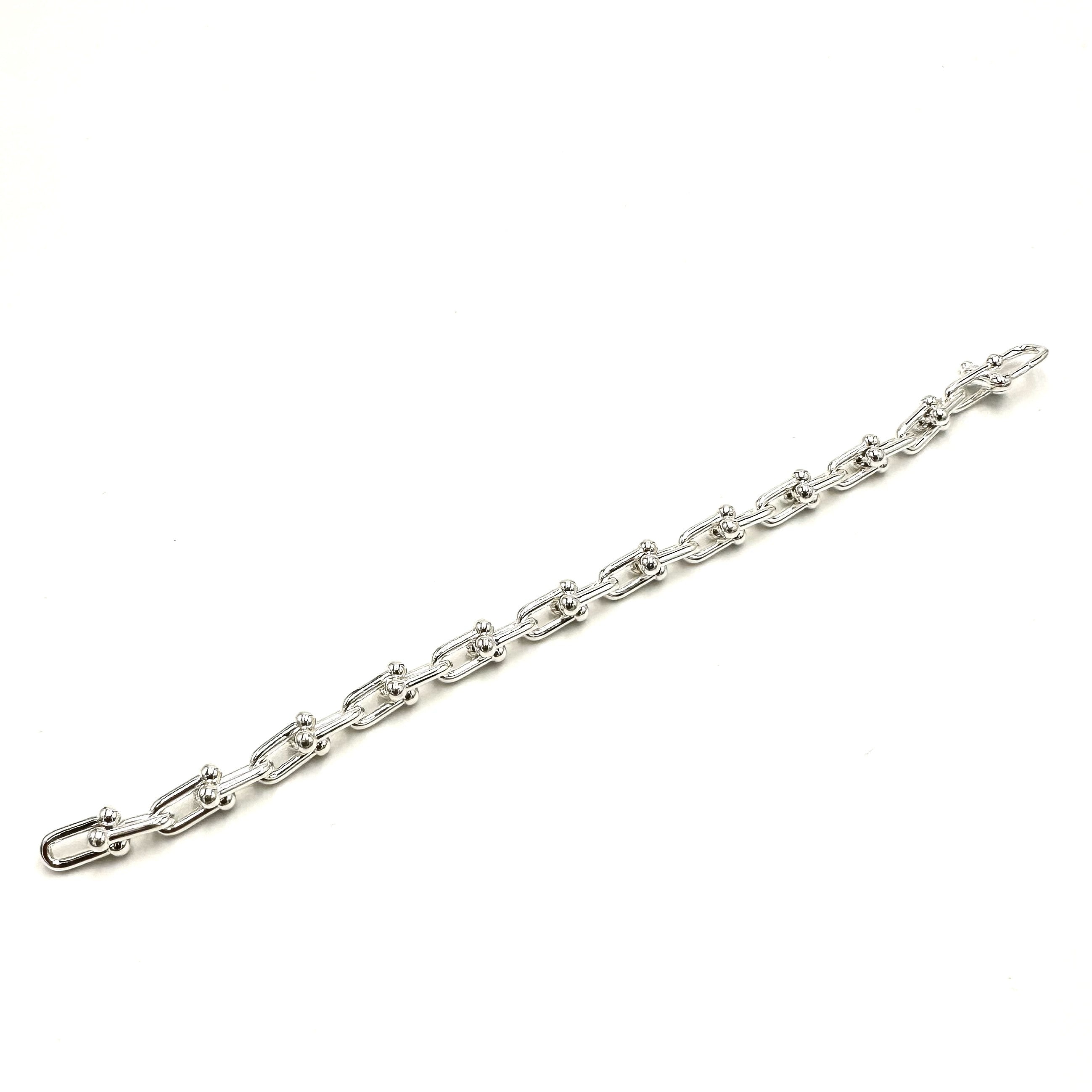 Tiffany & Co. ハードウェア　スモール　チェーン　ブレスレット TIFFANY&Co.】ティファニー ハードウェア スモールリンク