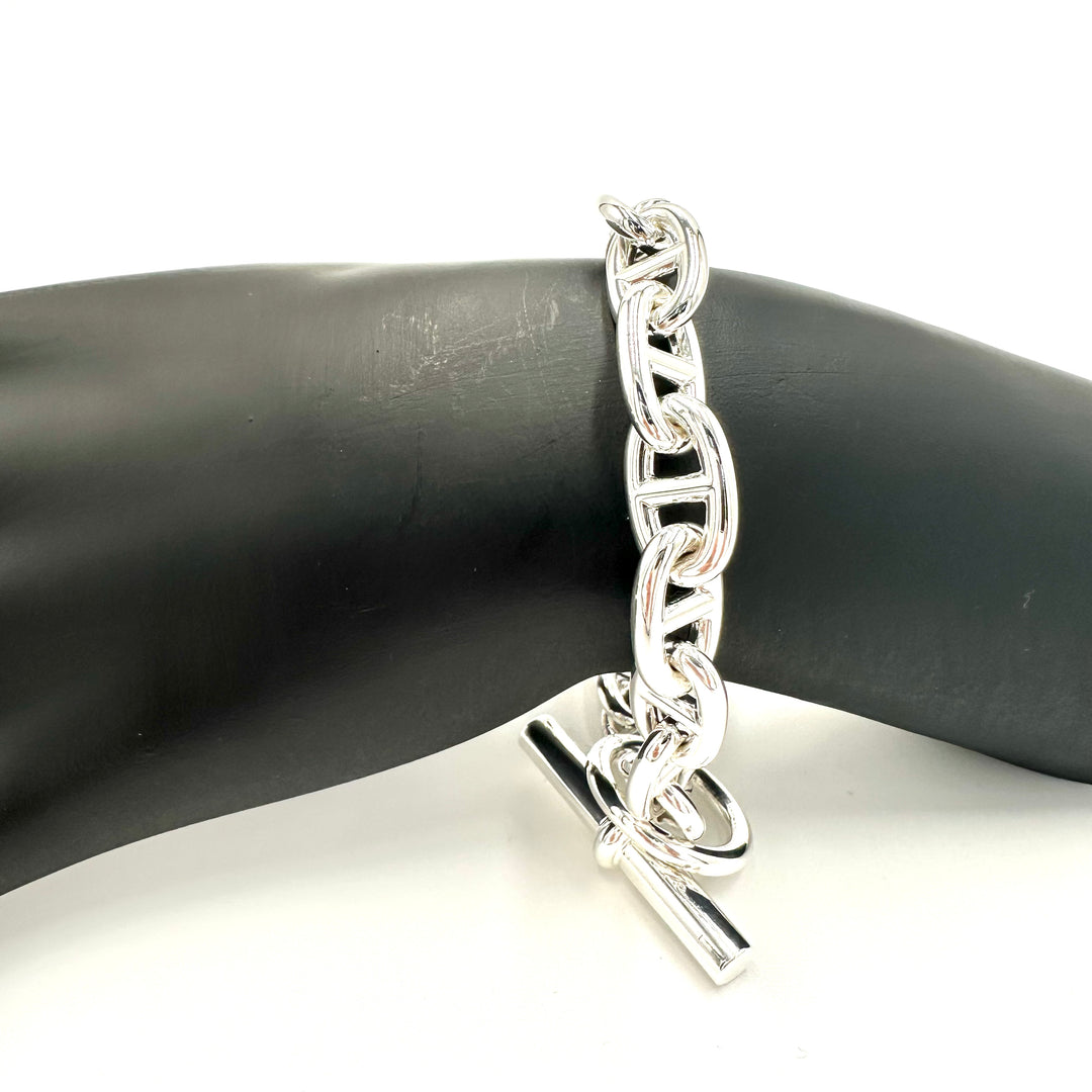 エルメス HERMES シェーヌダンクル ブレスレット MM16コマ – Brandar エルメス HERMES シェーヌダンクル ブレスレット MM16コマ – Brandar