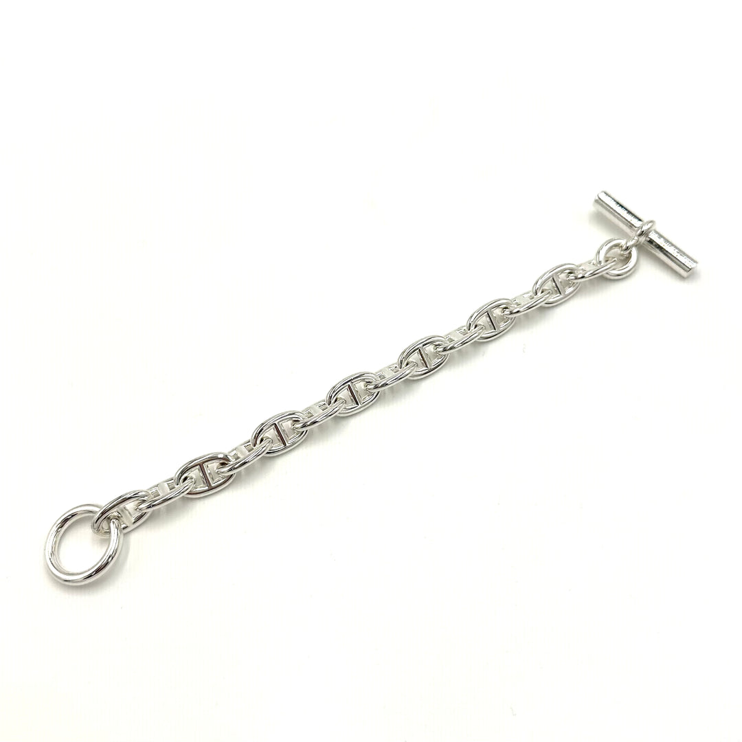 HERMES エルメス シェーヌダンクル ブレスレット MM 14コマ – Brandar HERMES エルメス シェーヌダンクル ブレスレット MM 14コマ – Brandar