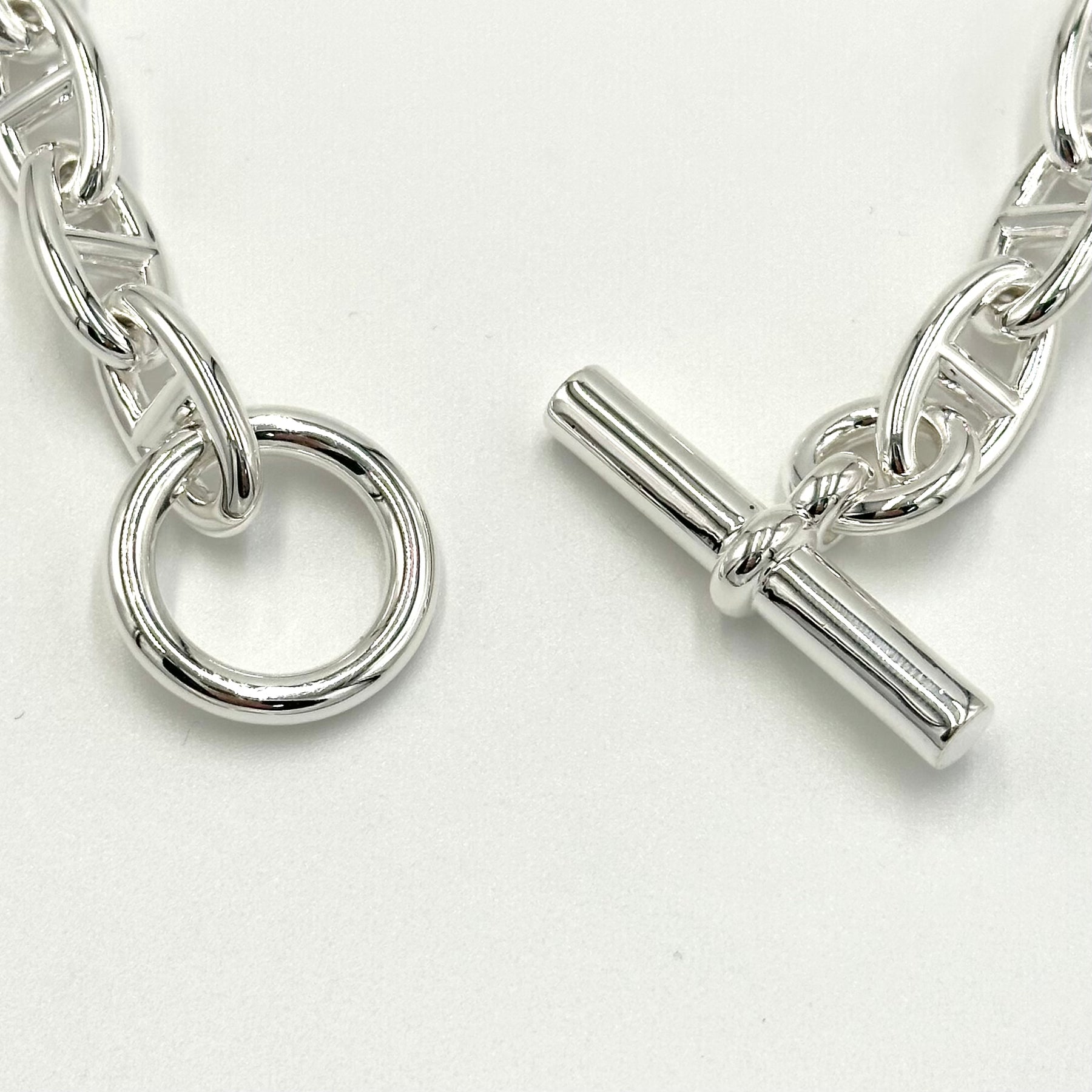 HERMES エルメス シェーヌダンクル ネックレス GM29コマ – Brandar HERMES エルメス シェーヌダンクル ネックレス GM29コマ – Brandar