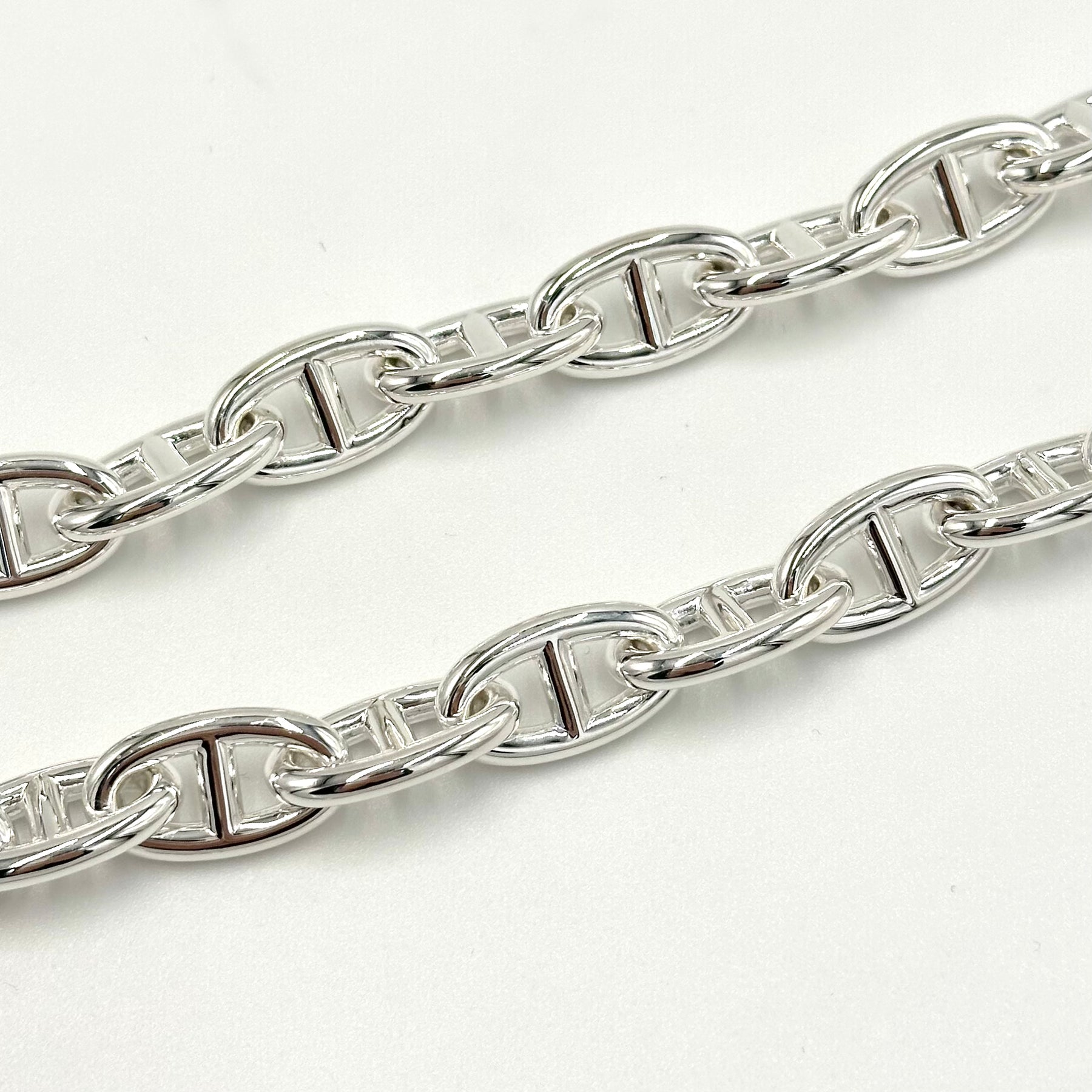 HERMES エルメス シェーヌダンクル ネックレス GM29コマ – Brandar HERMES エルメス シェーヌダンクル ネックレス GM29コマ – Brandar