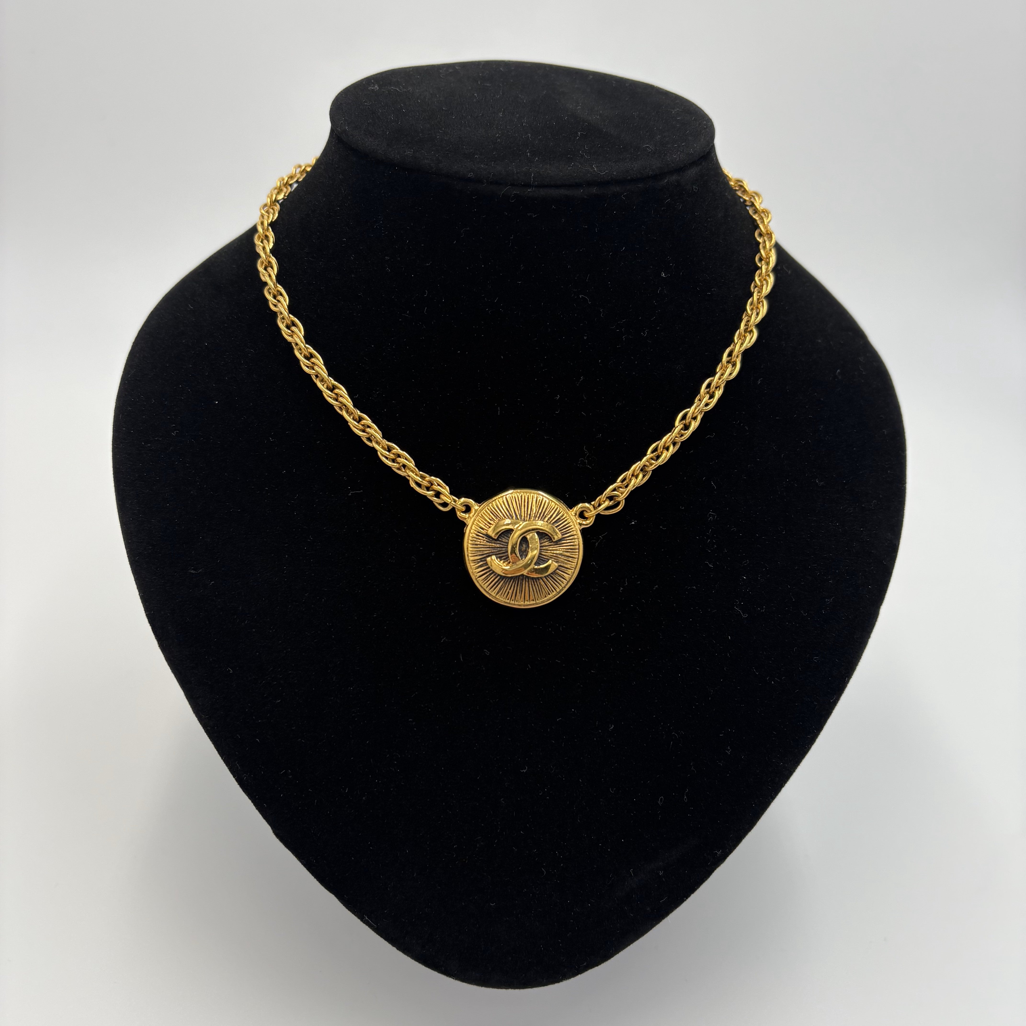 シャネル CHANEL レア！ネックレス ココマーク ドールヘッド