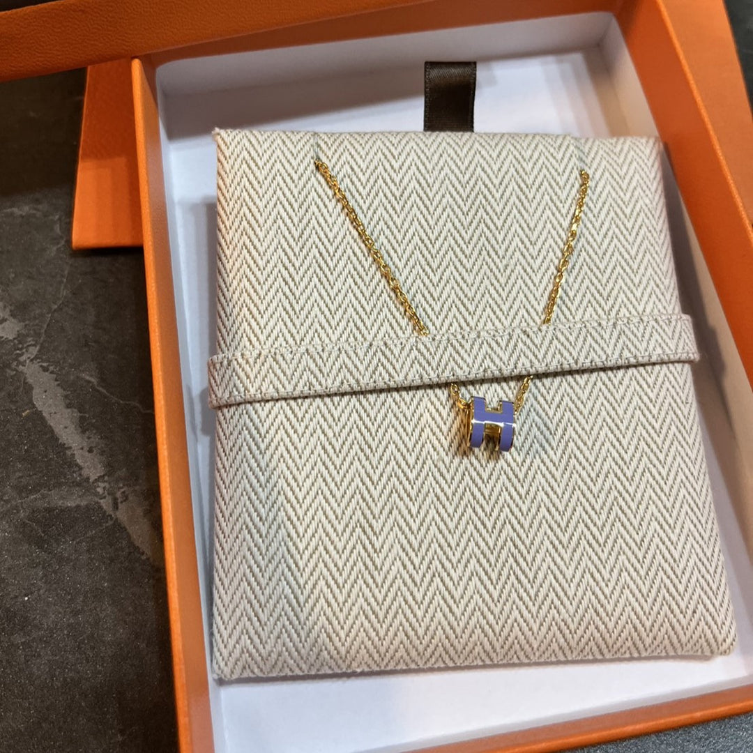 HERMES(エルメス)　ネックレス ミニ・ポップH H147992F11 新品未使用 箱付き ギャランティーカード付き