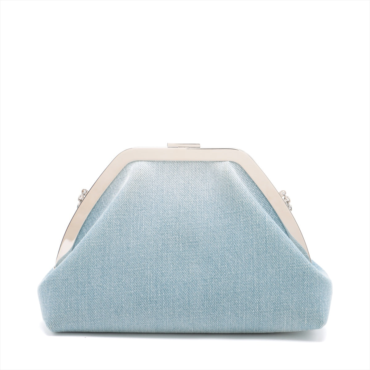 ロジェヴィヴィエ Roger Vivier デニムチェーンショルダーバッグ