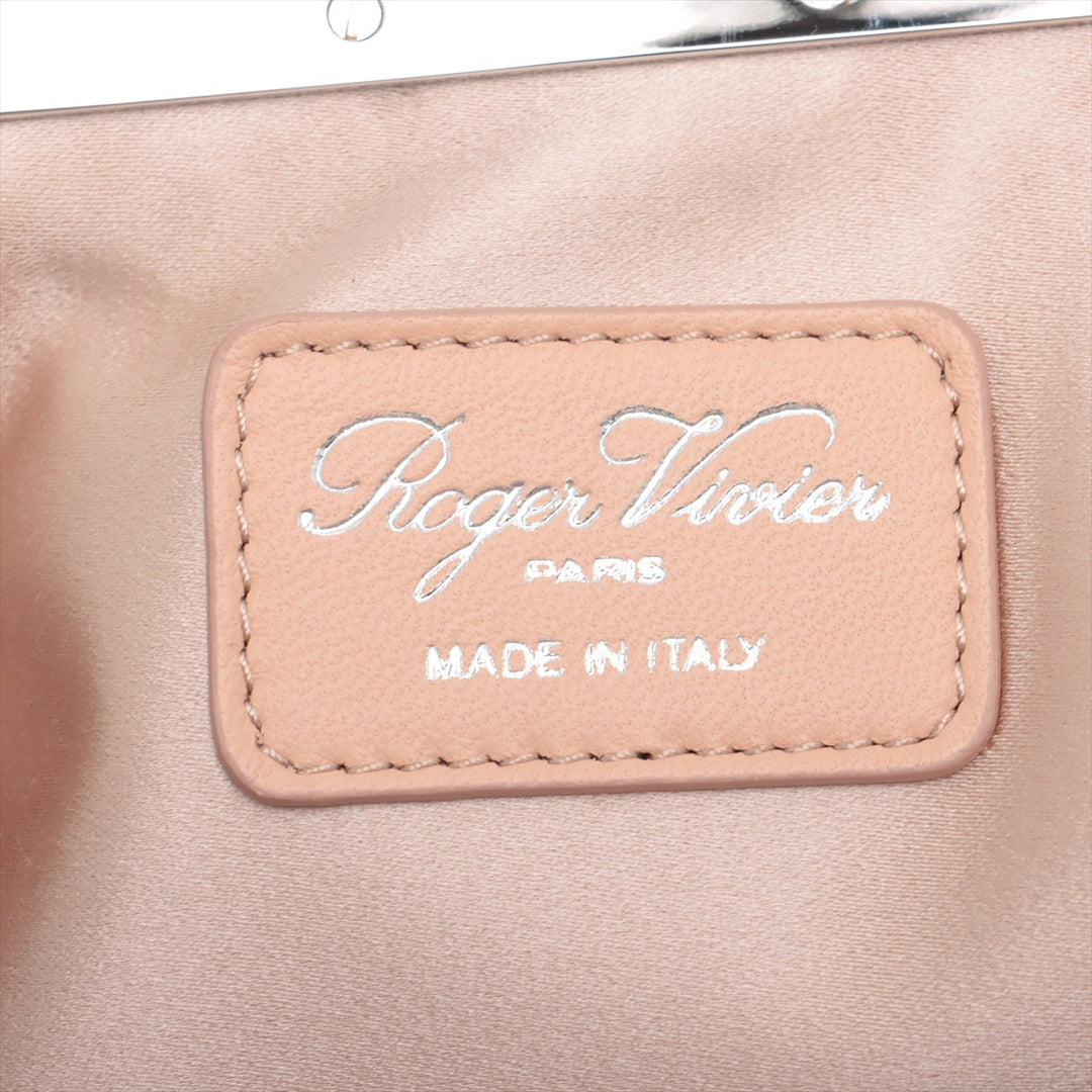 ロジェヴィヴィエ Roger Vivier デニム チェーンショルダーバッグ